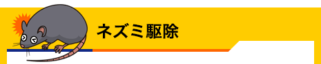 ネズミ駆除